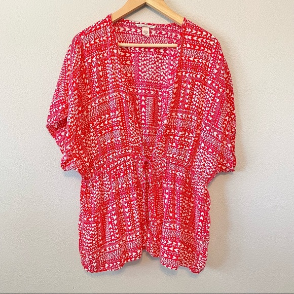Victorias Secret Heart Kimono Robe - Picture 1 of 5